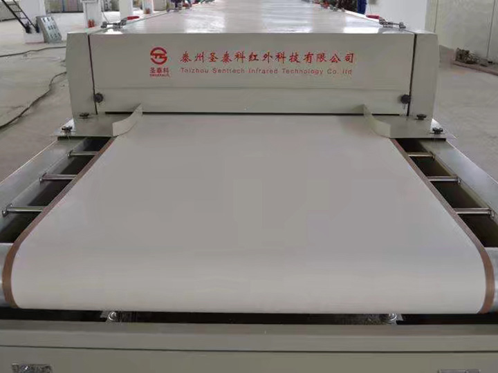 铁氟龙布带应用于红外烘干箱